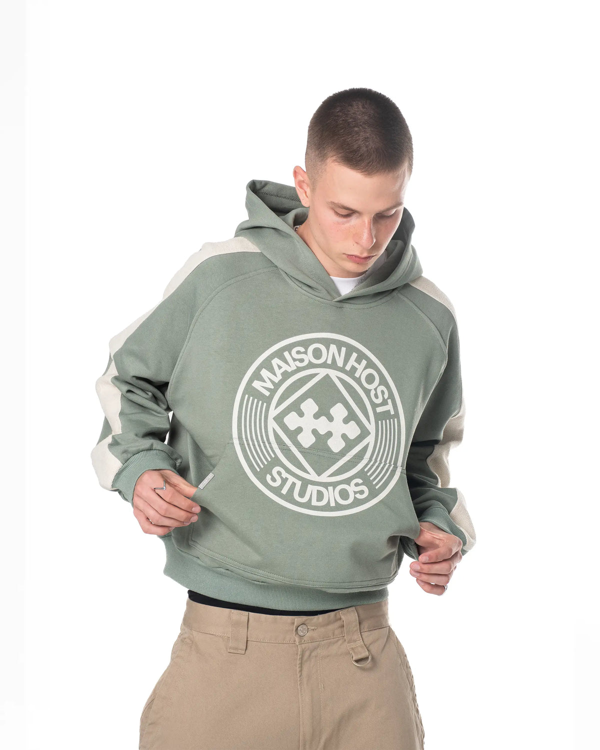 BANDS GREEN HOODIE