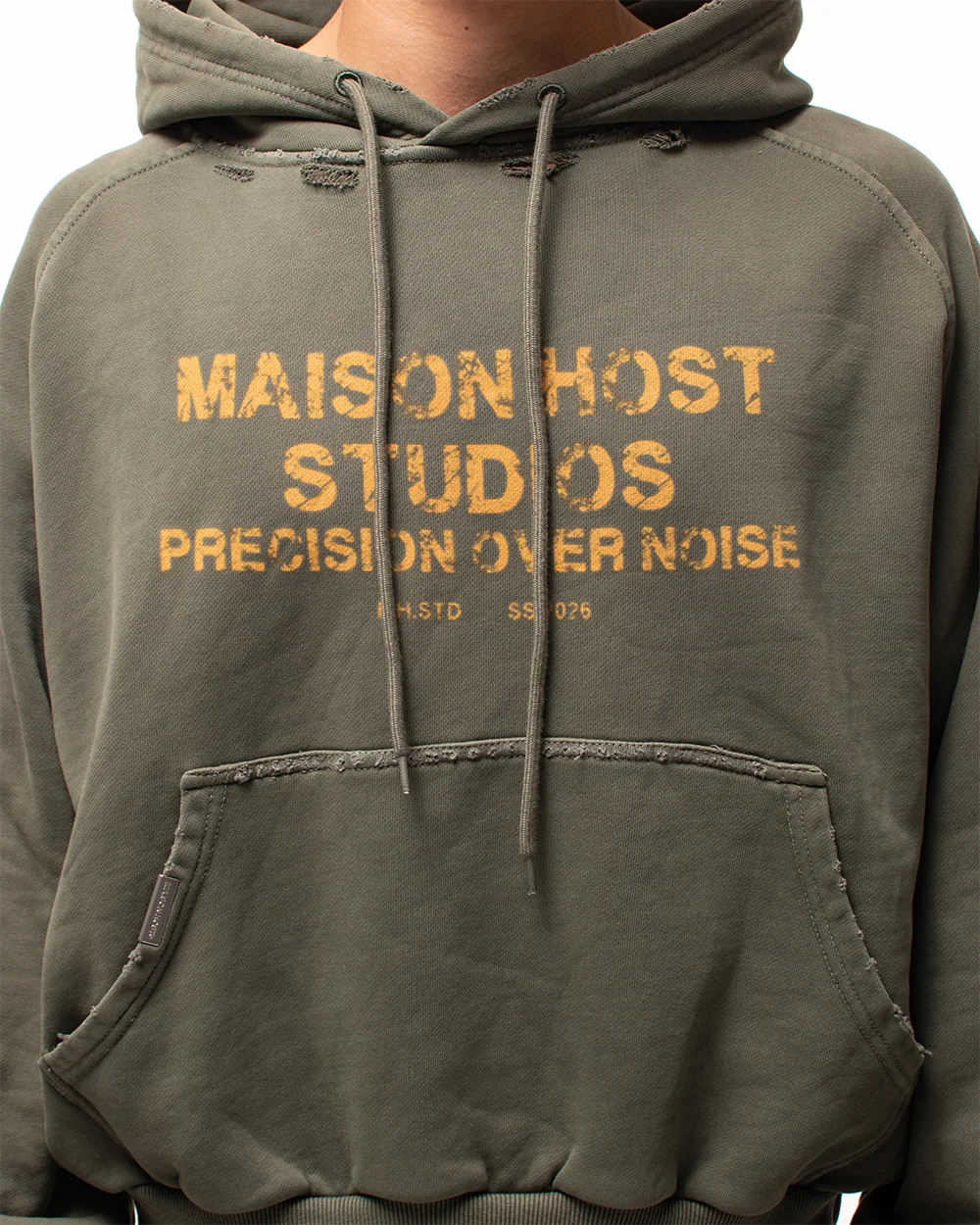 STATEMENT GREEN HOODIE