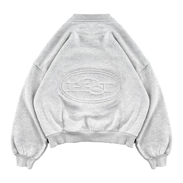 EMBOSS METAL LOGO CREWNECK