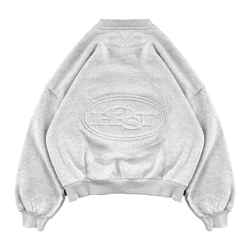EMBOSS METAL LOGO CREWNECK