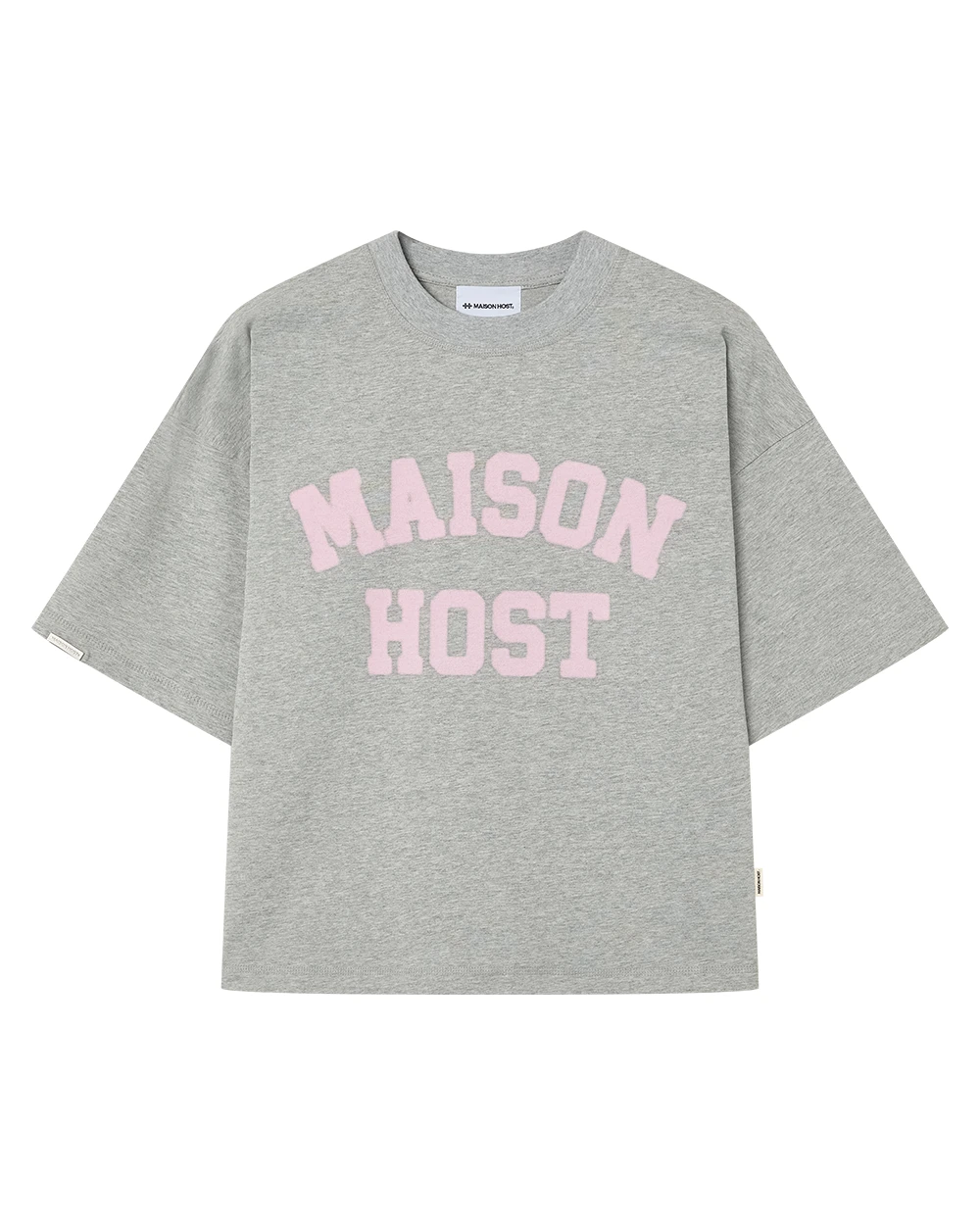 SPRAY VARSITY GREY TEE