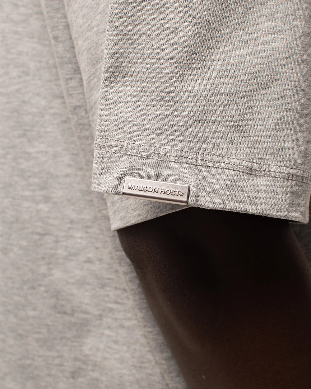 SPRAY VARSITY GREY TEE