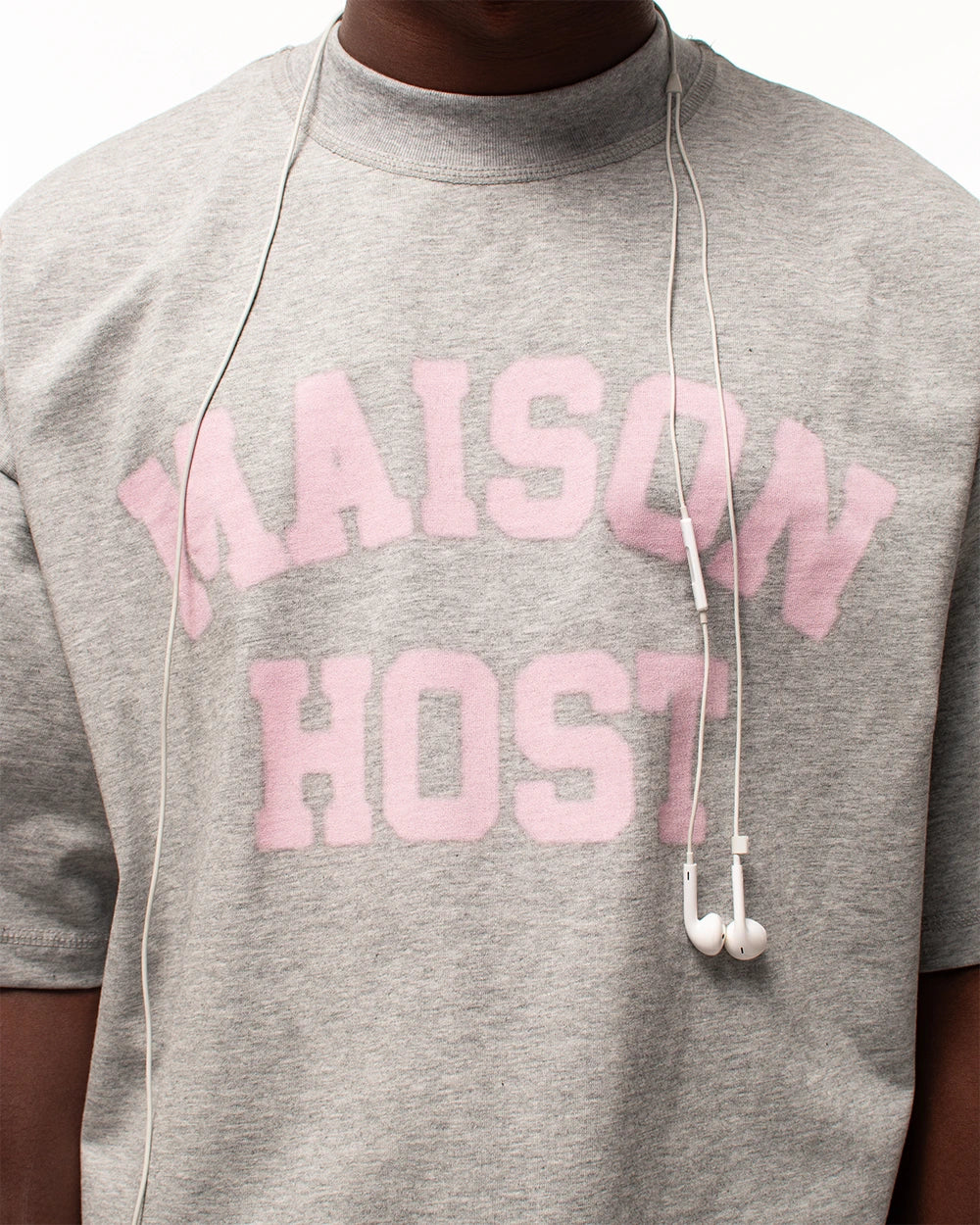 SPRAY VARSITY GREY TEE