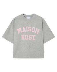 SPRAY VARSITY GREY TEE