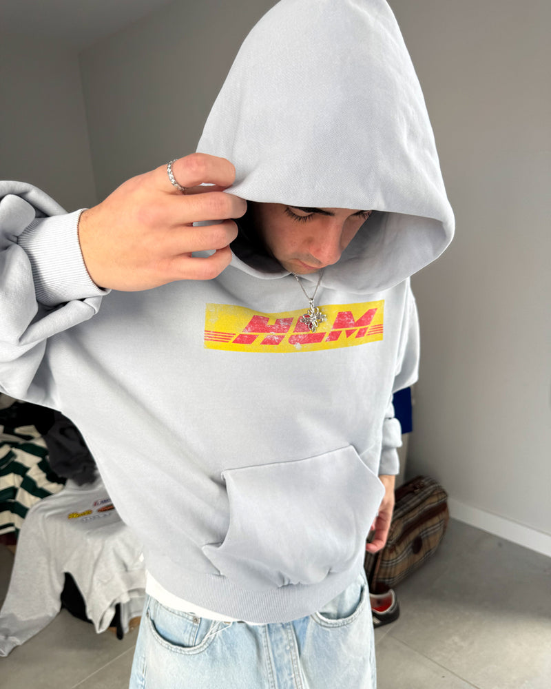 DELIVERY VINTAGE GREY HOODIE