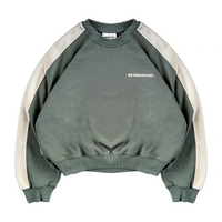 REVERSE BAND CREWNECK GREEN