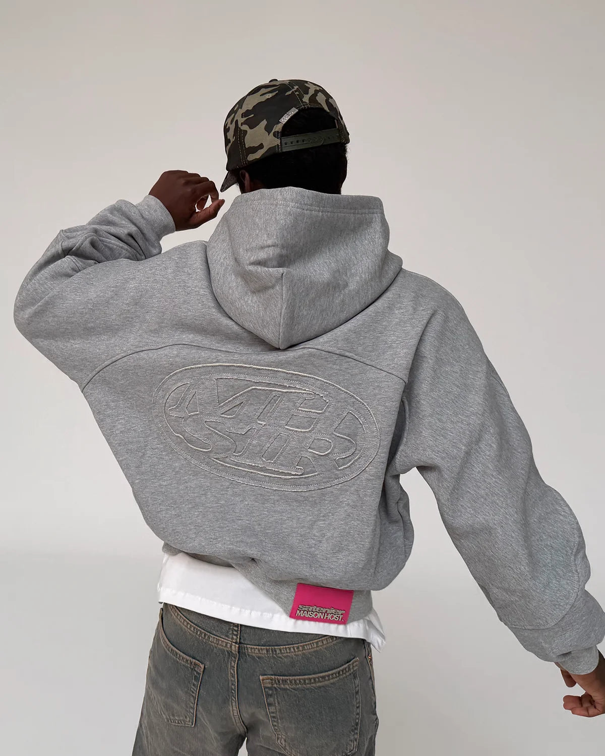 Sudadera con capucha MHSTR Applique