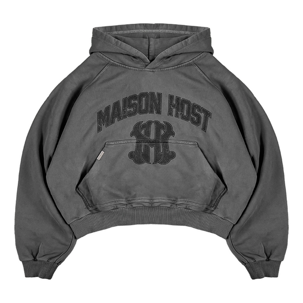 HOMERUN DARK GREY HOODIE