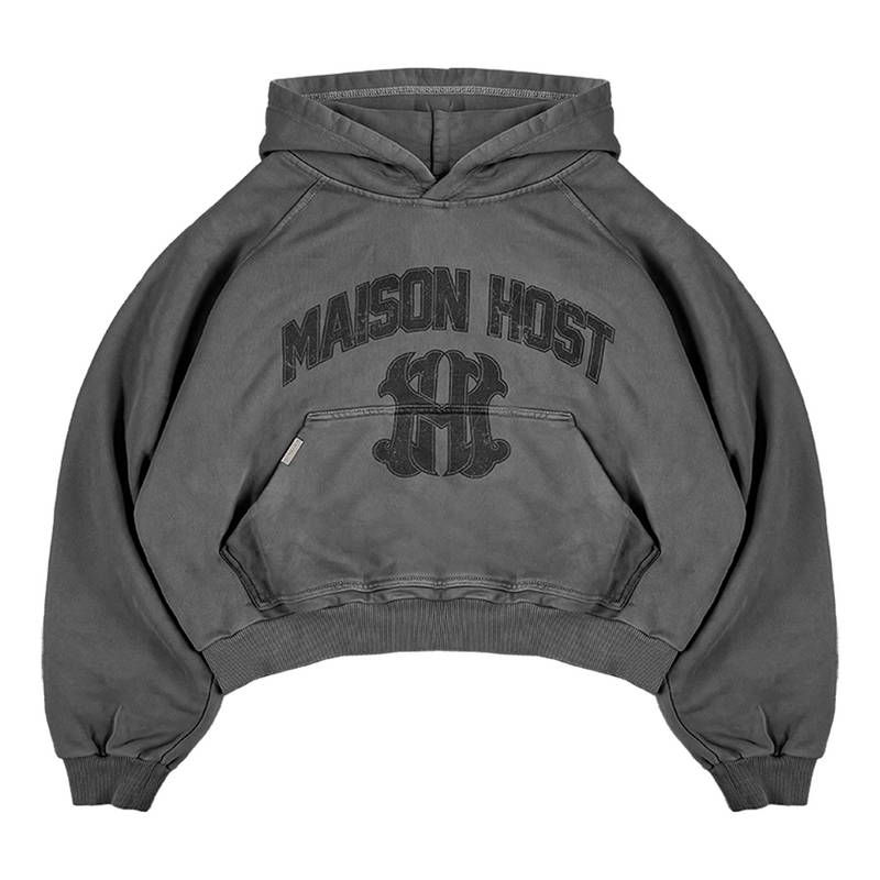 HOMERUN DARK GREY HOODIE