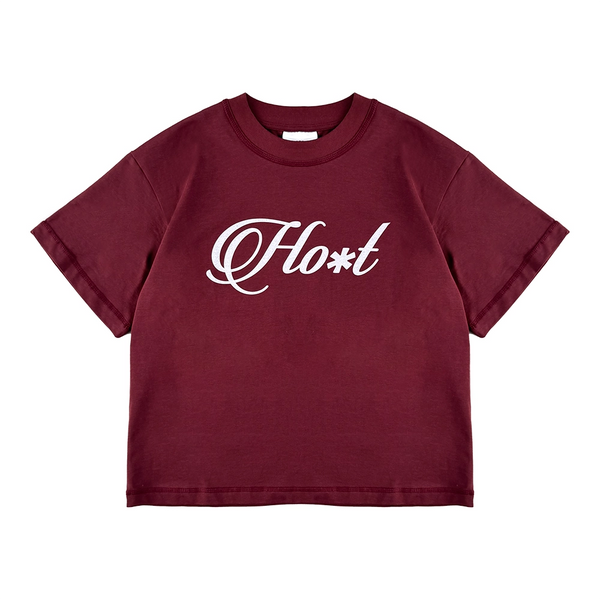 HO*T BURGUNDY SLIM TEE