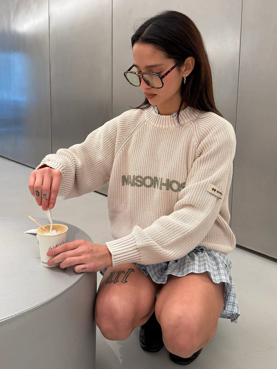 ICONIC MH KNIT ECRU