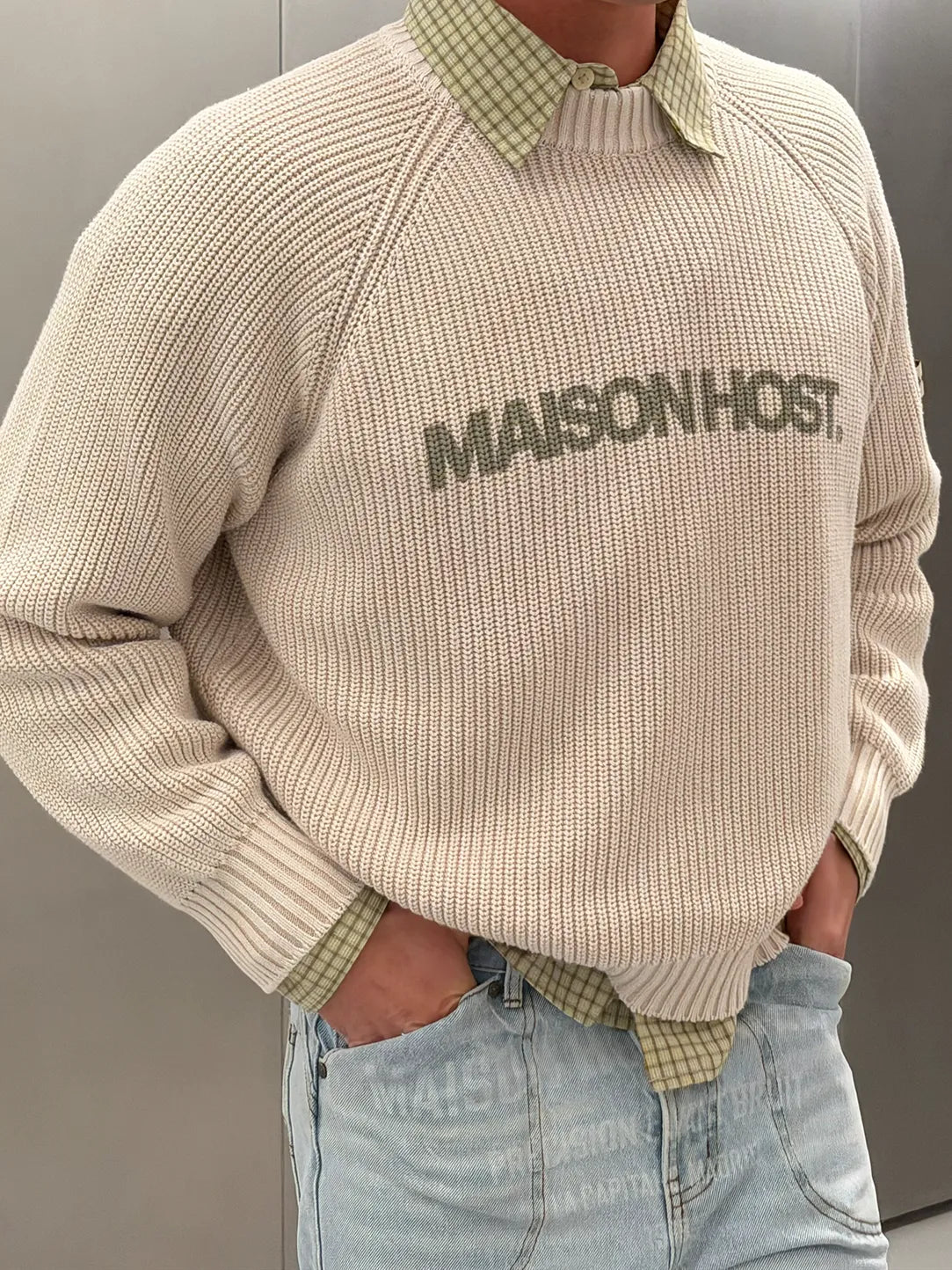 ICONIC MH KNIT ECRU