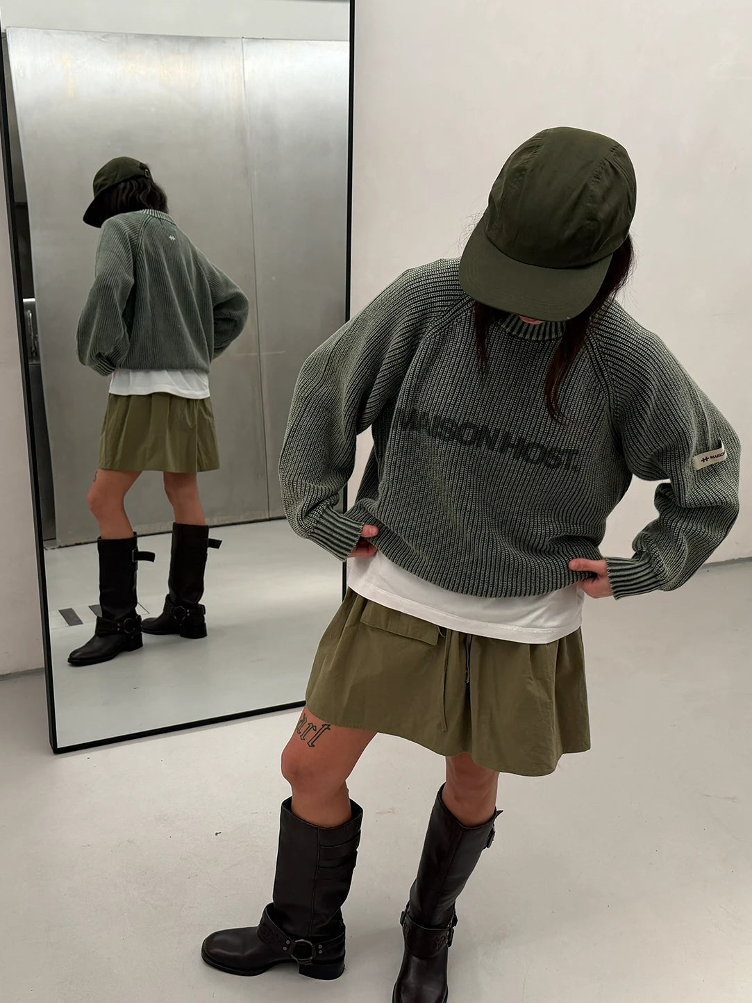 ICONIC MH KNIT GREEN