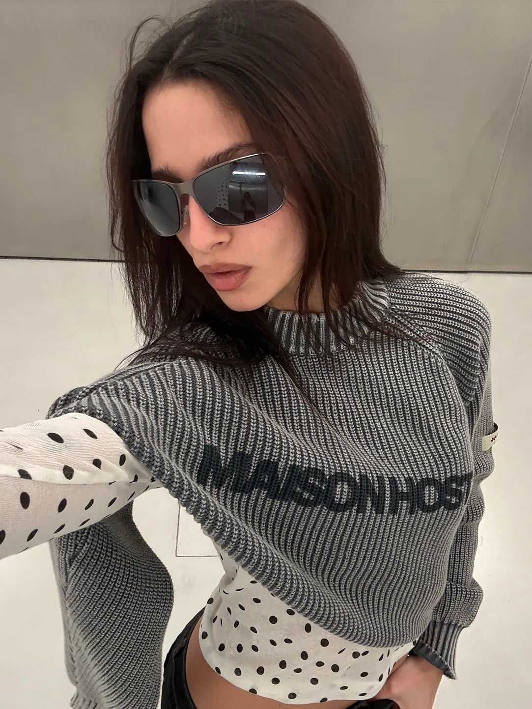 ICÓNICO MH TEJIDO GRIS