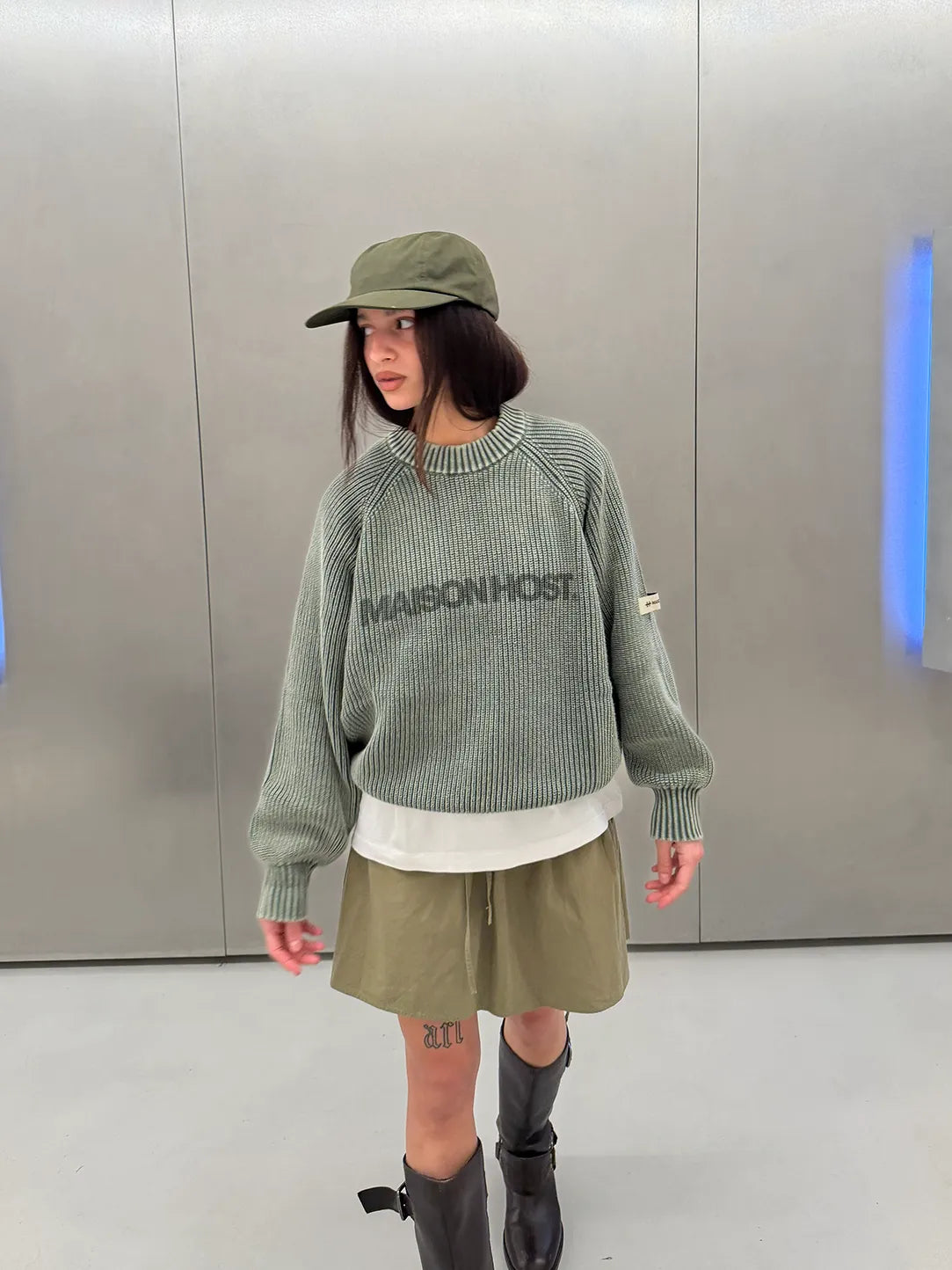ICONIC MH KNIT GREEN