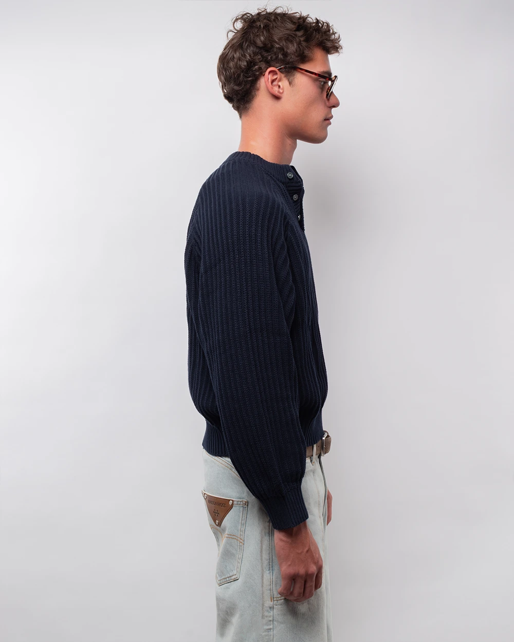 ESSENTIAL HENLEY KNIT
