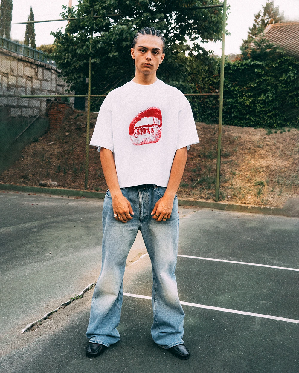 GRILLZ WHITE TEE