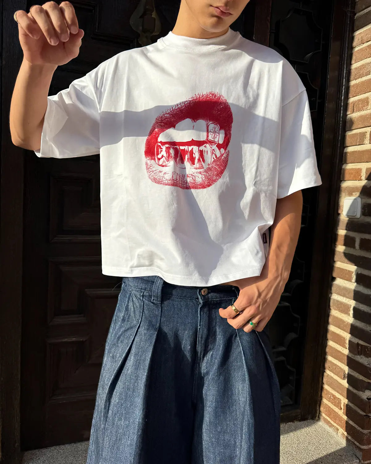 CAMISETA BLANCA GRILLZ