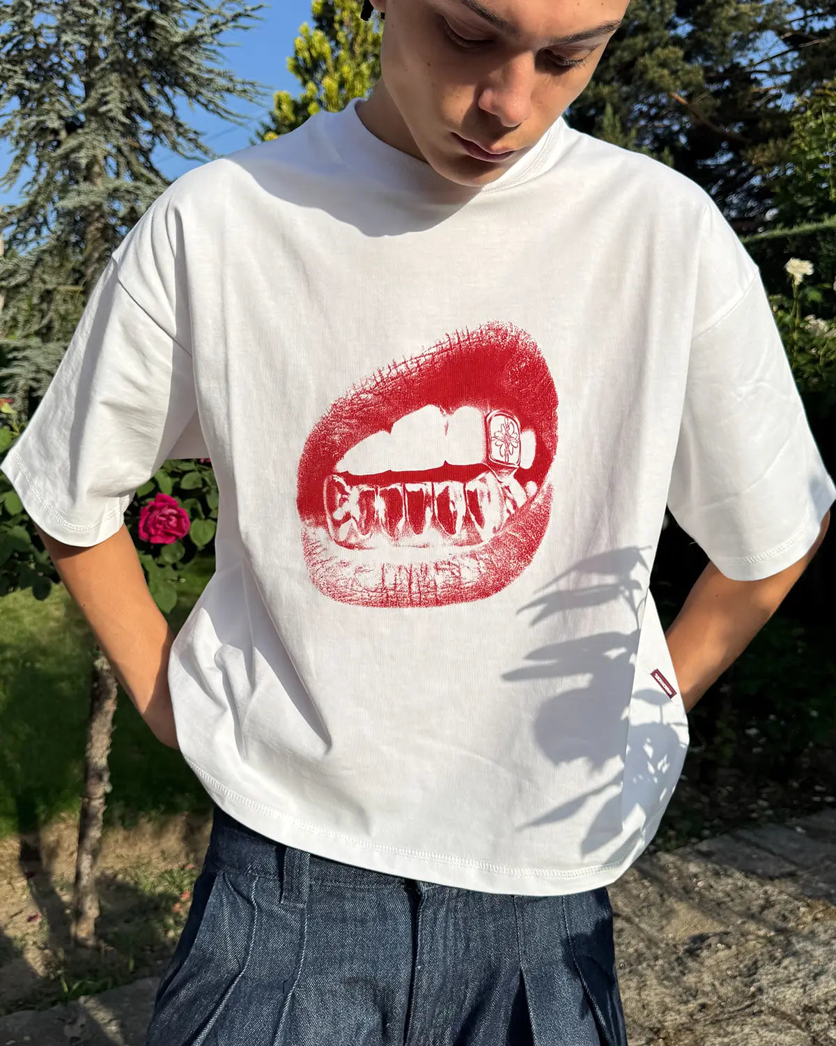 CAMISETA BLANCA GRILLZ