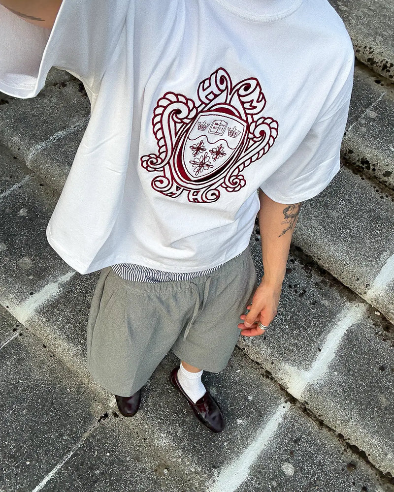 HERITAGE WHITE TEE