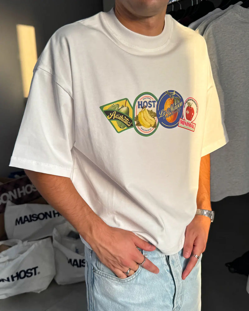 FLAVORZ WHITE TEE