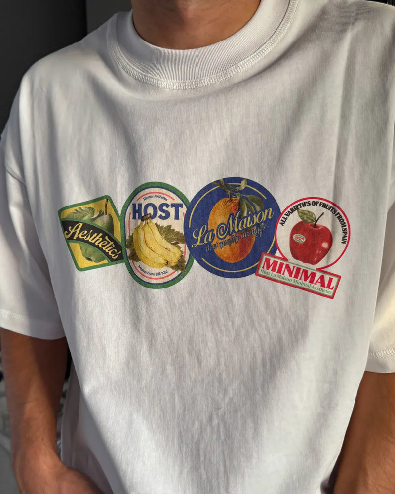 FLAVORZ WHITE TEE