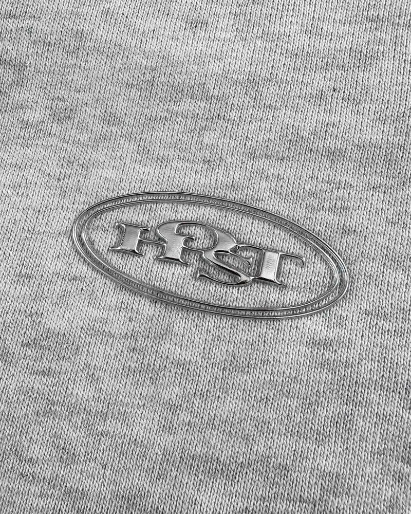 EMBOSS METAL LOGO CREWNECK