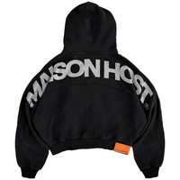 PANELS ZIPPED HOODIE