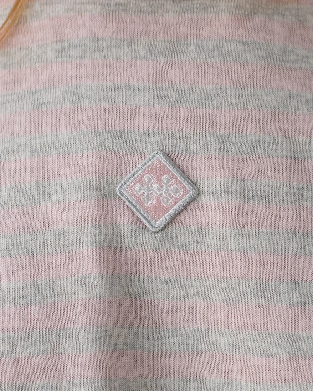 STRIPED RAG LONGSLEEVE PINK