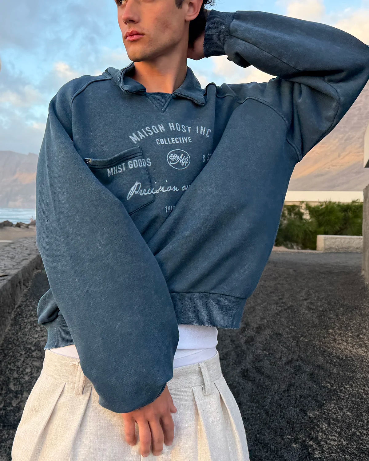 MH SERVICE POLO CREWNECK
