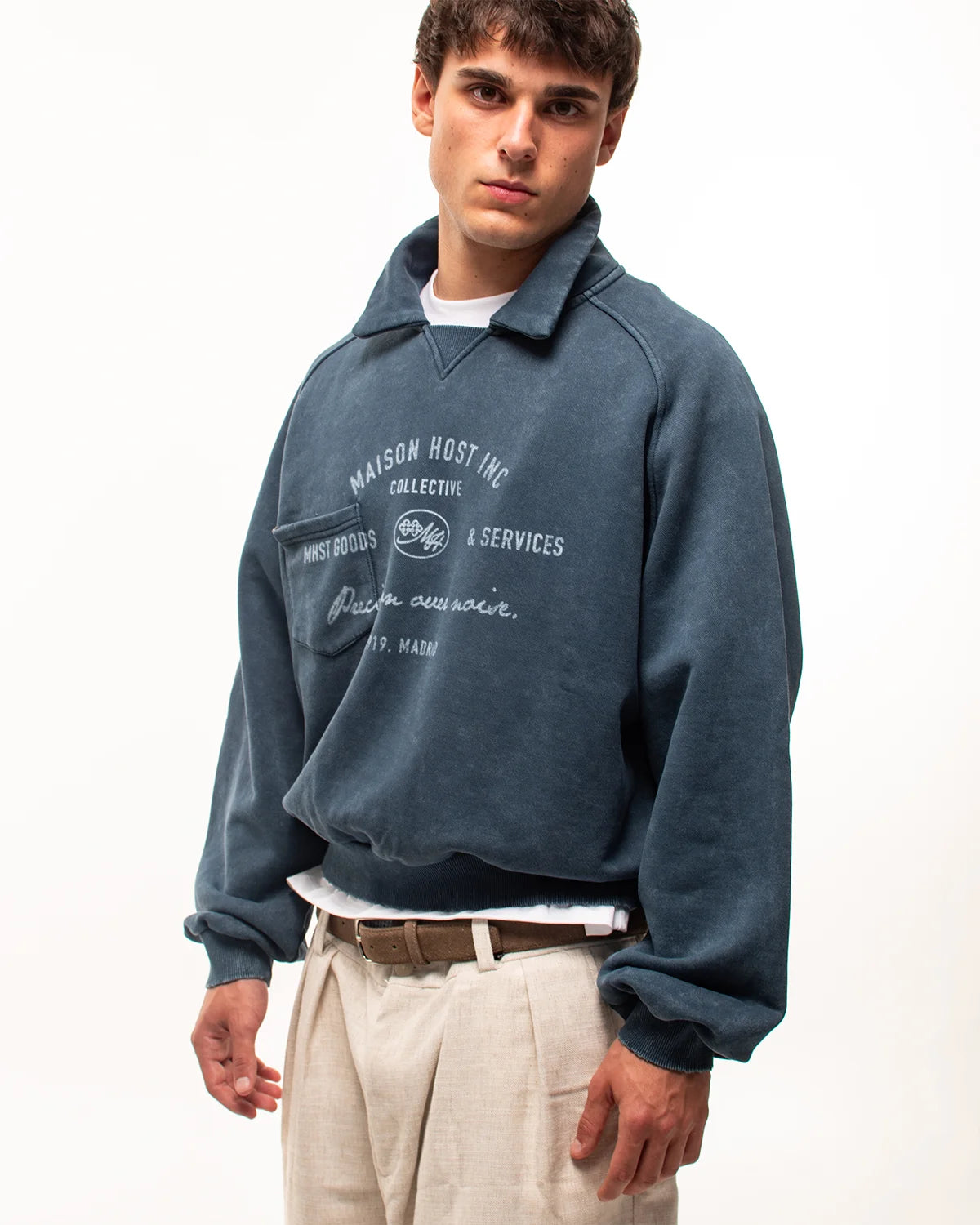 MH SERVICE POLO CREWNECK