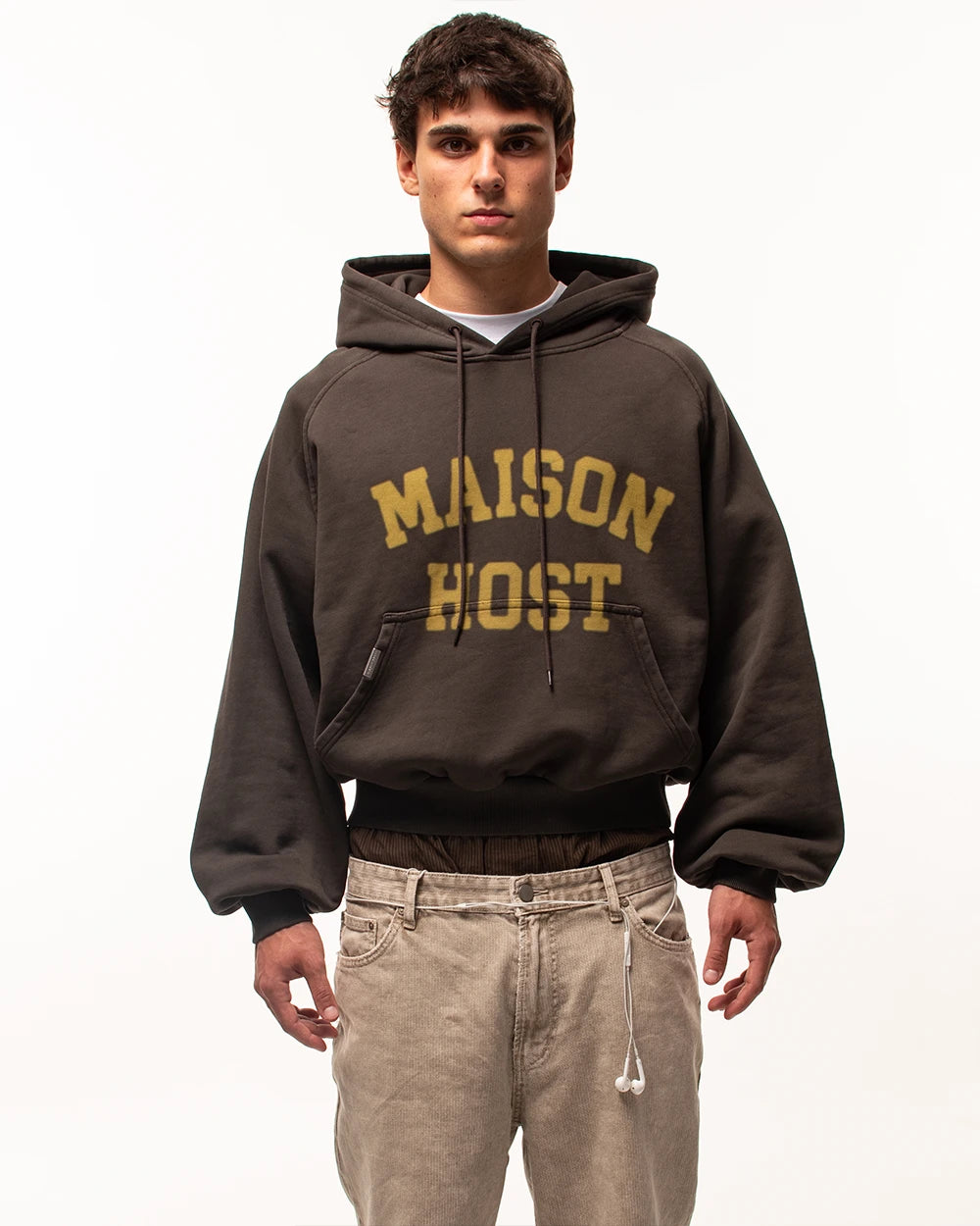 SPRAY VARSITY HOODIE