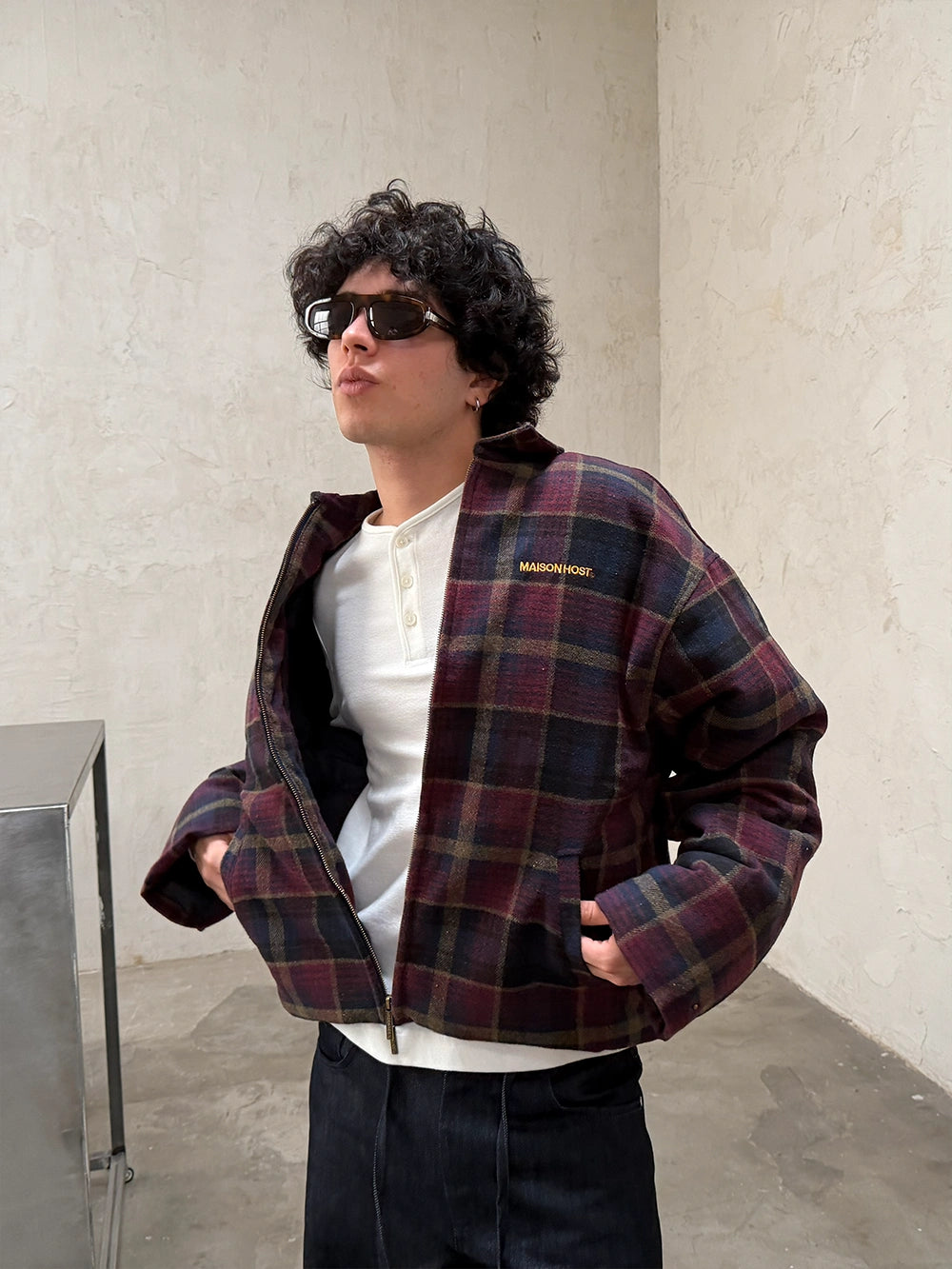 CHAQUETA DE TARTÁN