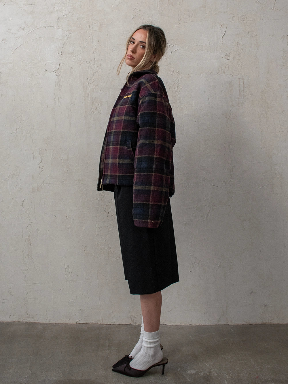 CHAQUETA DE TARTÁN