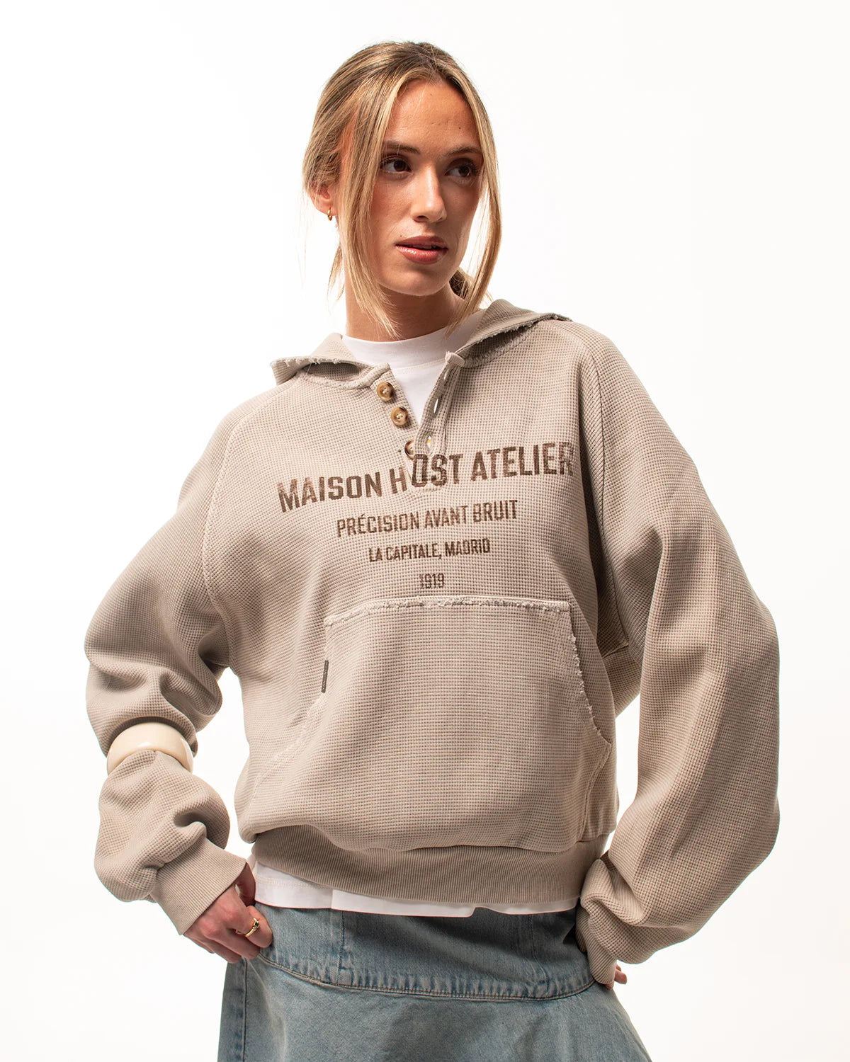ATELIER HOODIE SAND
