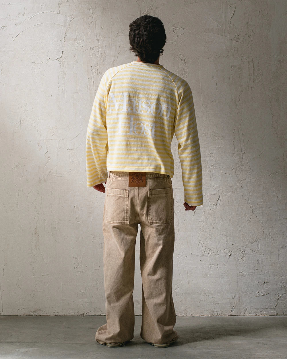 STRIPED RAG LONGSLEEVE YELLOW