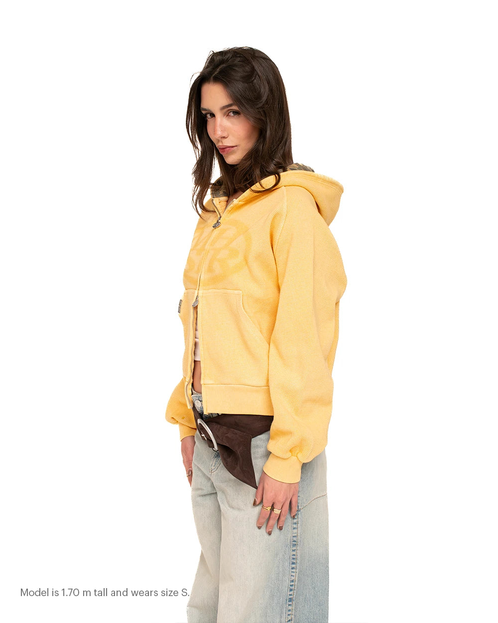 Sudadera con capucha y cremallera MHSTR Waffle