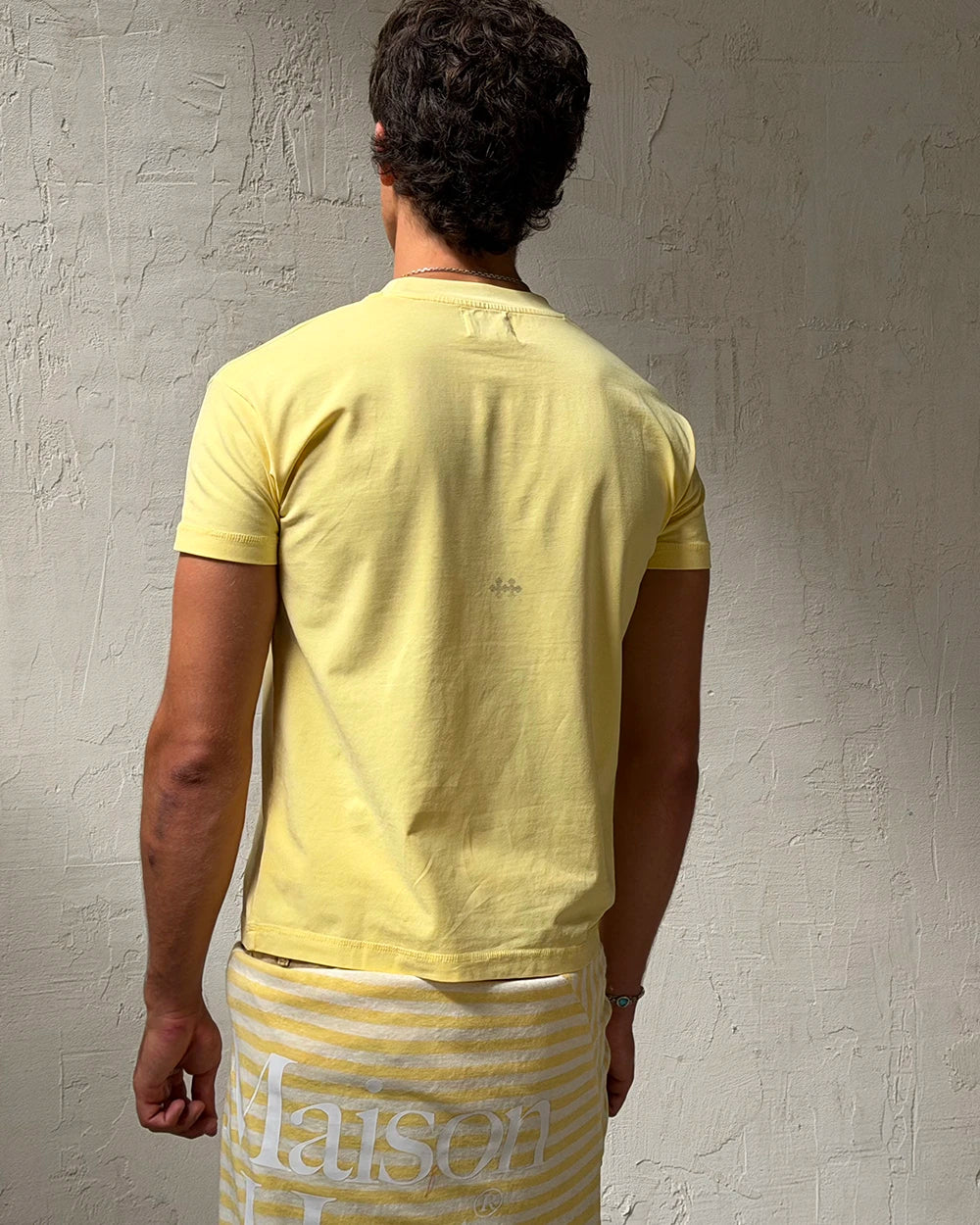 ATELIER SLIM TEE YELLOW
