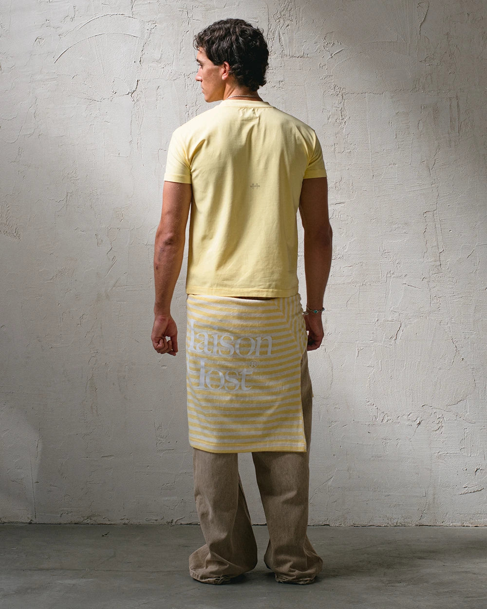 ATELIER SLIM TEE YELLOW