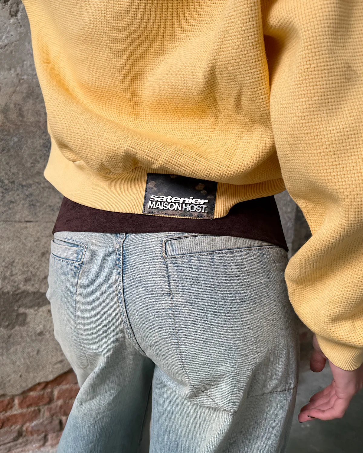 Sudadera con capucha y cremallera MHSTR Waffle