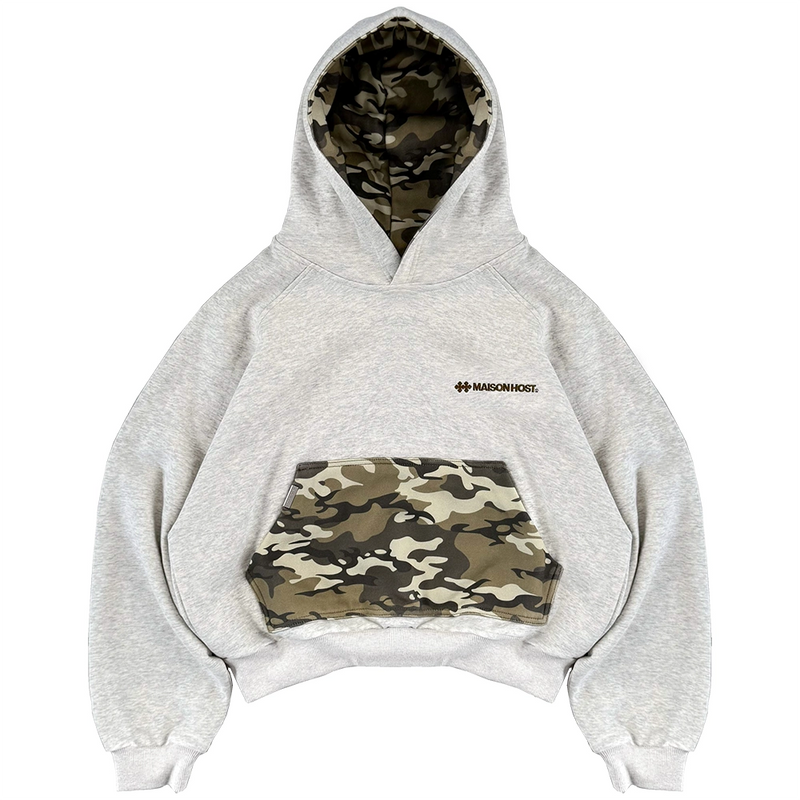CAMO POCKET HOODIE