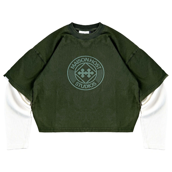 STUDIOS WAFFLE LONGSLEEVE TEE