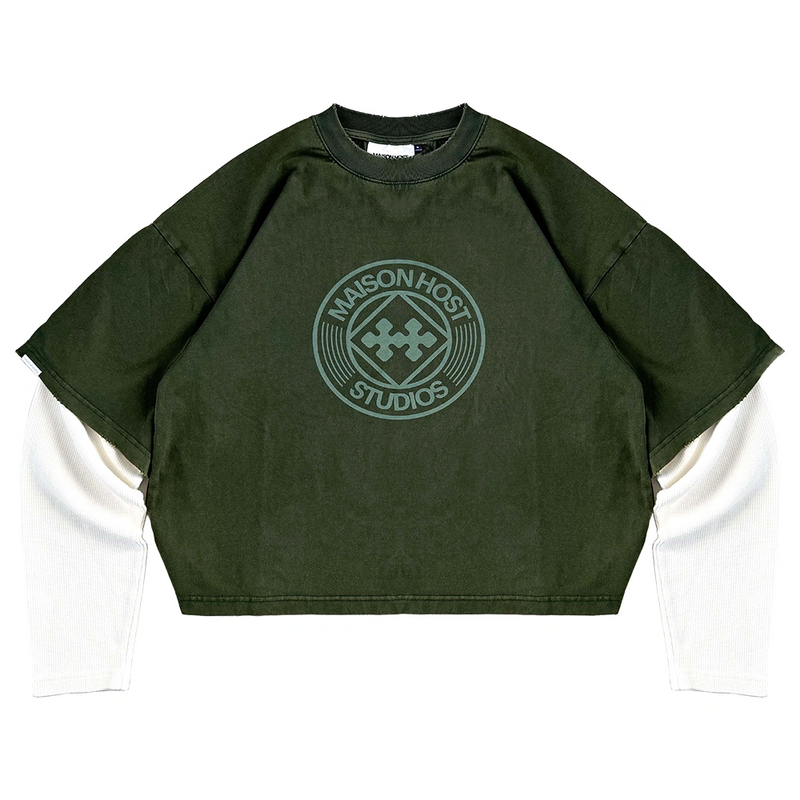 STUDIOS WAFFLE LONGSLEEVE TEE