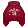 HOMERUN DYED RED HOODIE
